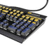 Colombia Flag Distressed K95 RGB PLATINUM Mechanical Gaming Keyboard Skin